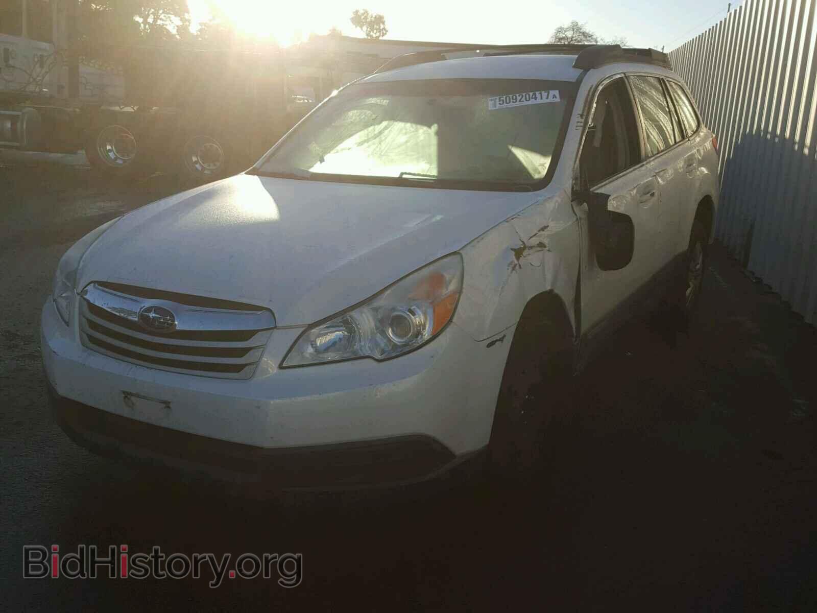 2012 SUBARU OUTBACK - VIN: 4S4BRBAC7C3255696 - Фото 2
