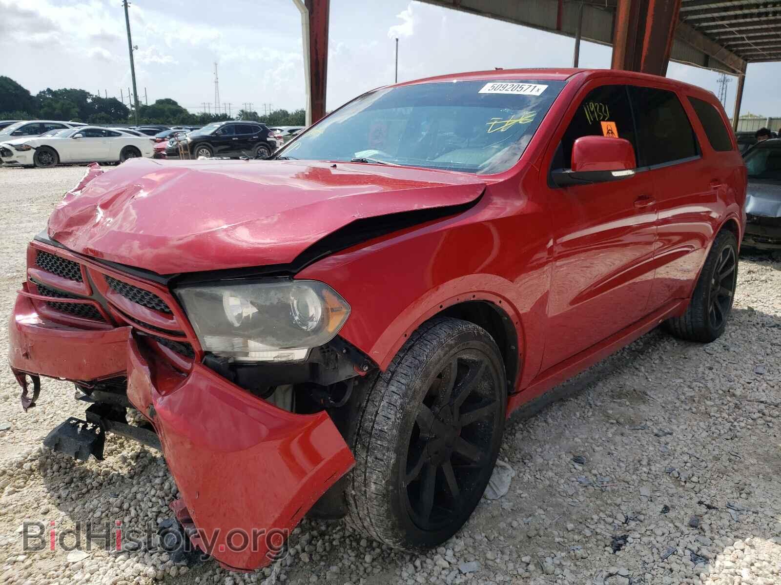 2012 DODGE DURANGO - VIN: 1C4SDHCT6CC116498 - Photo 2