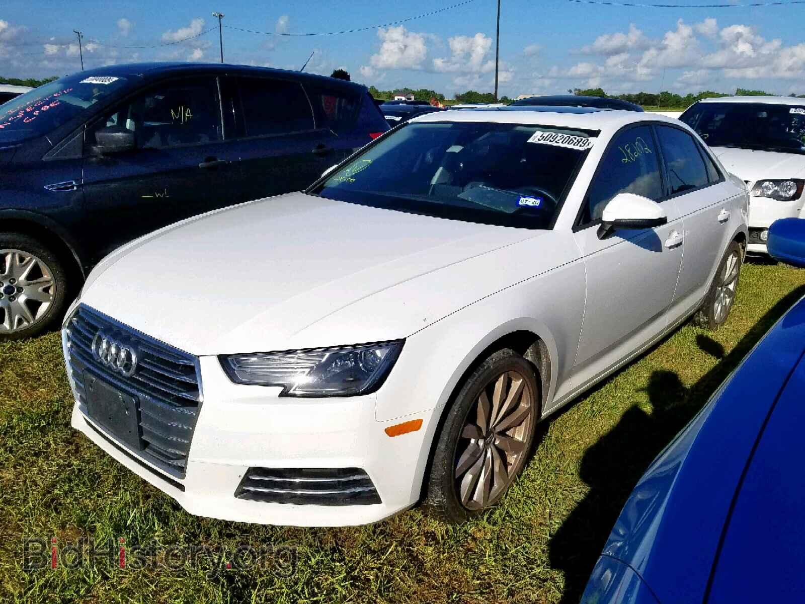 2017 AUDI A4 - VIN: WAUGMAF40HN066059 - Фото 2