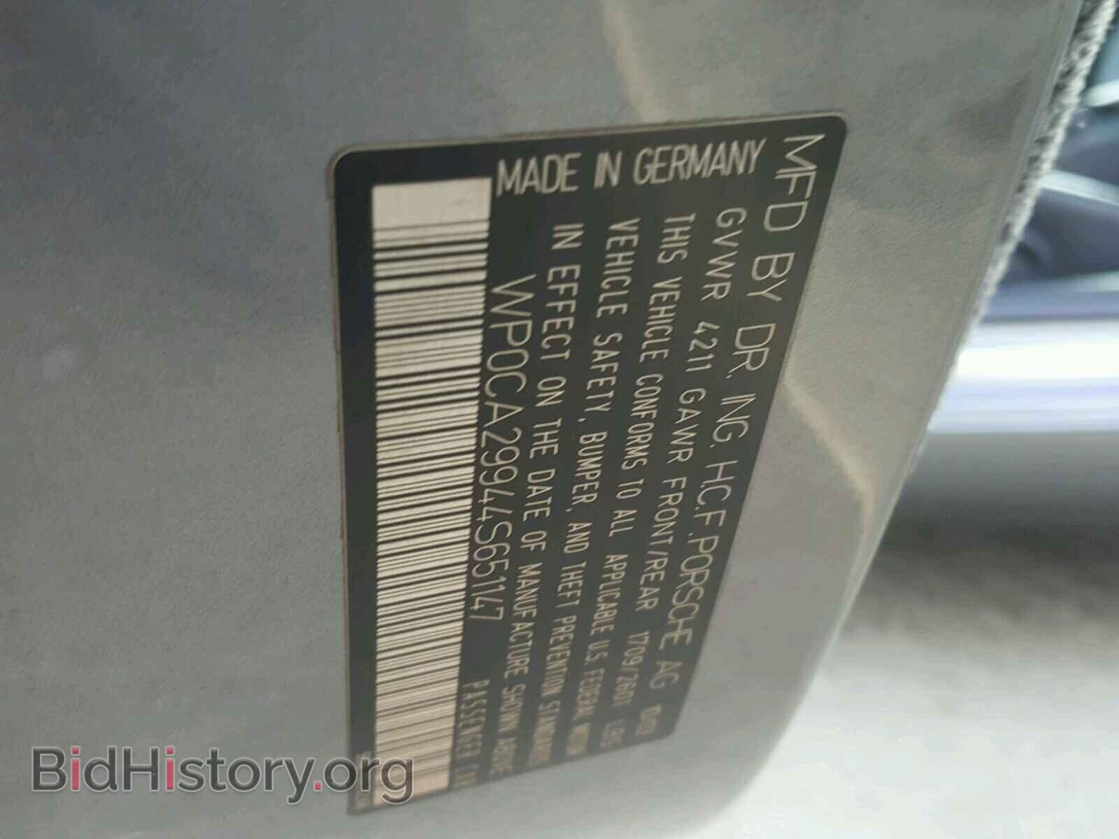 2004 PORSCHE 911 - VIN: WP0CA29944S651147 - Фото 10