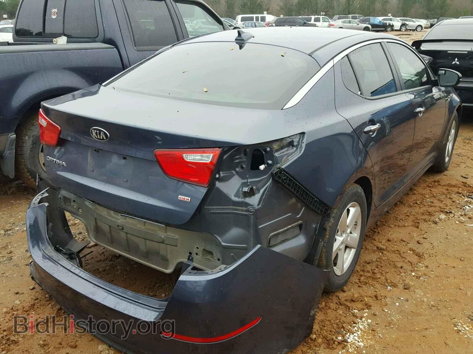 2015 KIA OPTIMA - VIN: KNAGM4A76F5557378 - Photo 4