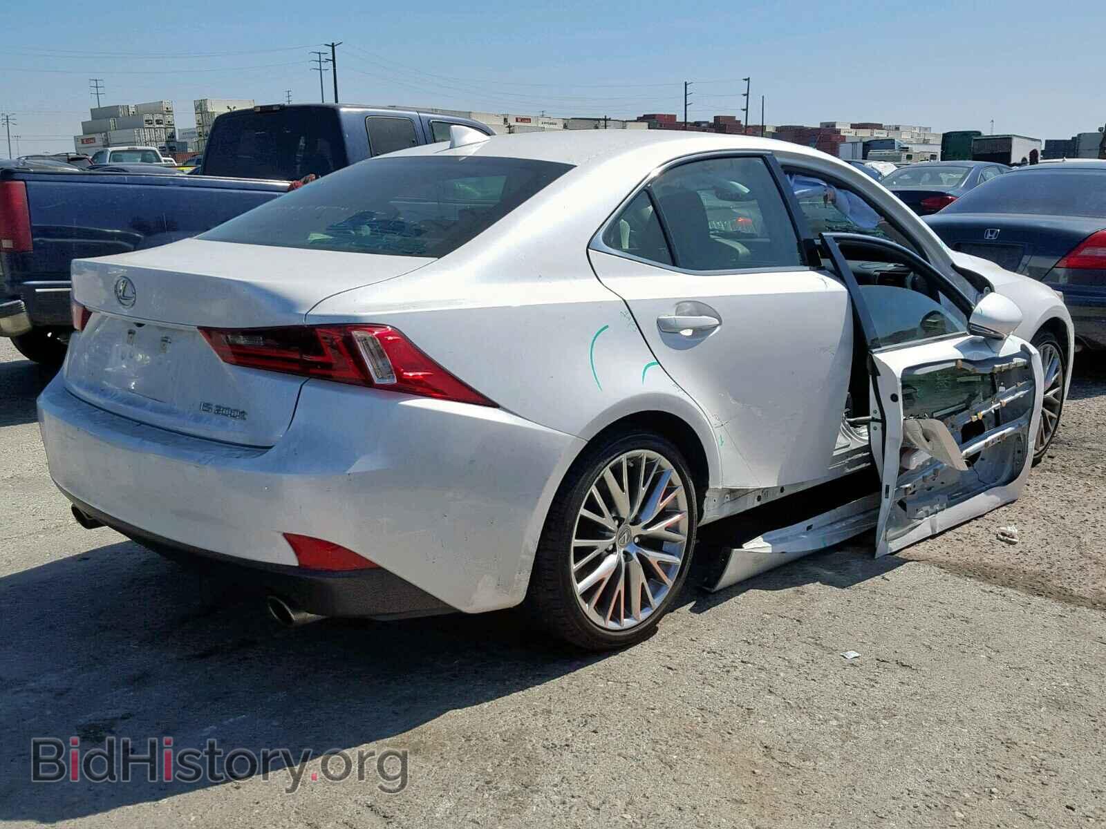 2016 LEXUS IS - VIN: JTHBA1D24G5023509 - Фото 4