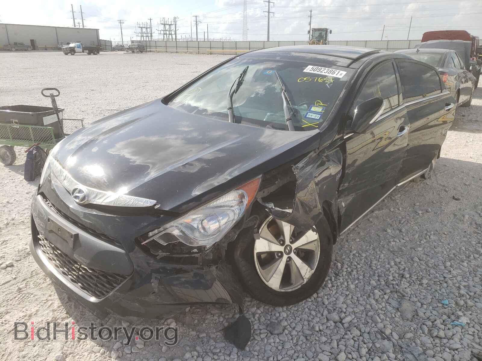 2012 HYUNDAI SONATA - VIN: KMHEC4A45CA057651 - Фото 2