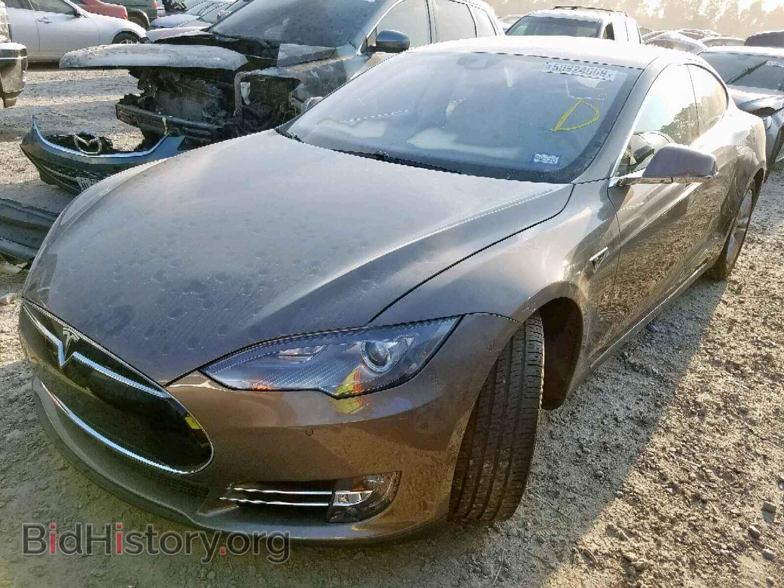 2016 TESLA MODEL S - VIN: 5YJSA1E28GF128293 - Фото 2