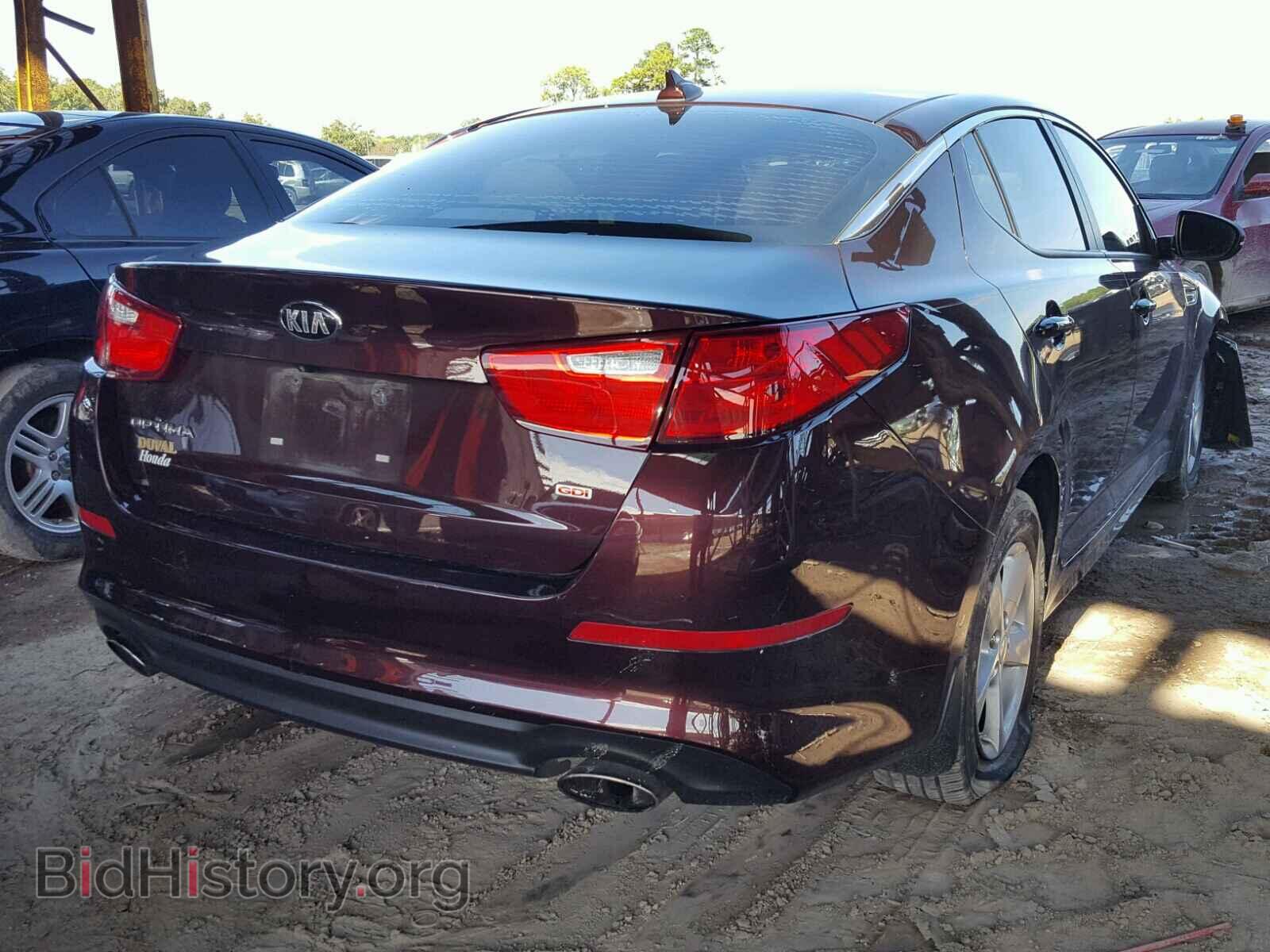 2014 KIA OPTIMA - VIN: 5XXGM4A75EG349148 - Фото 4