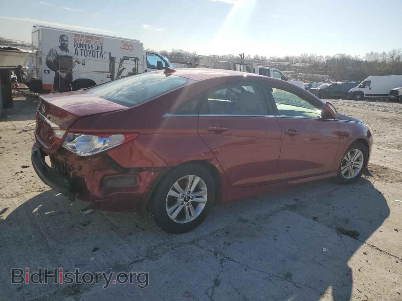 2014 HYUNDAI SONATA - VIN: 5NPEB4AC5EH817295 - Фото 3