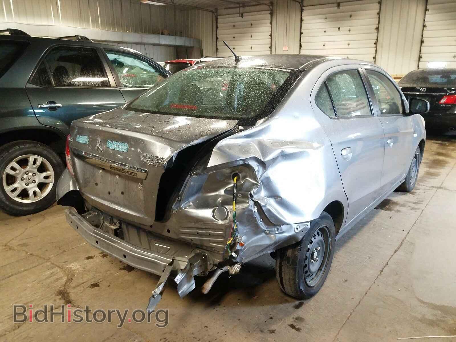 2019 MITSUBISHI MIRAGE - VIN: ML32F3FJ2KHF14239 - Фото 4