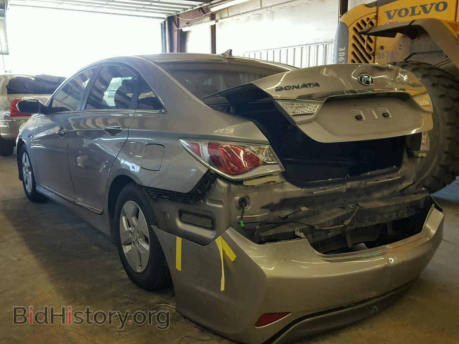 2012 HYUNDAI SONATA - VIN: KMHEC4A41CA042256 - Фото 3