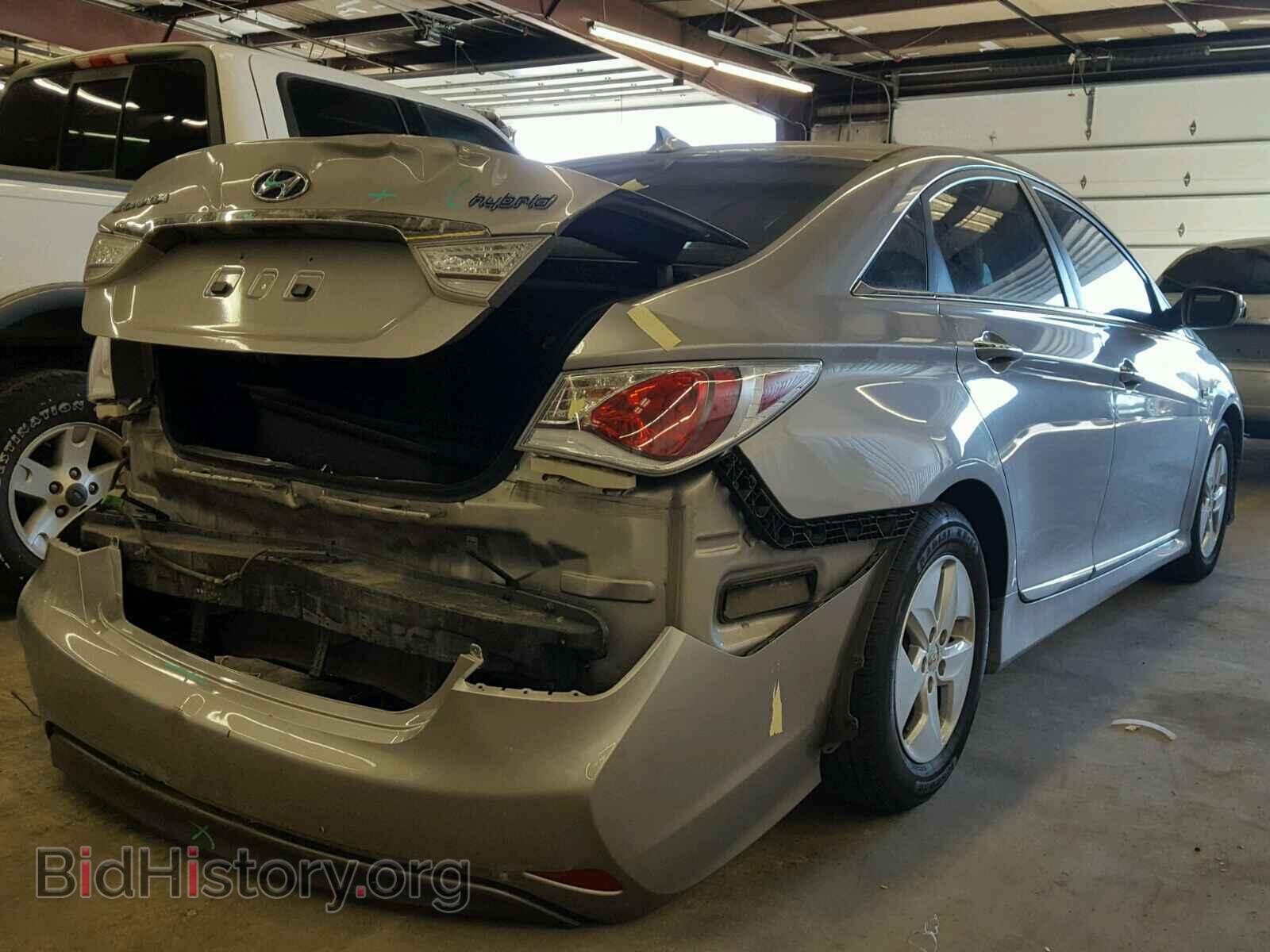 2012 HYUNDAI SONATA - VIN: KMHEC4A41CA042256 - Фото 4