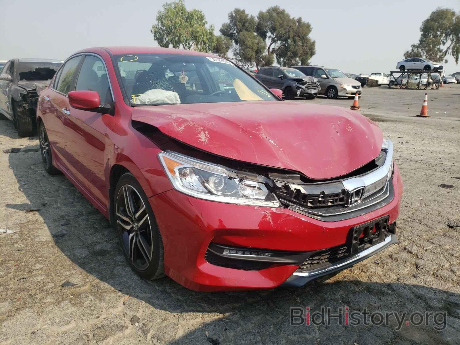 Photo 1HGCR2F54HA196839 - HONDA ACCORD 2017