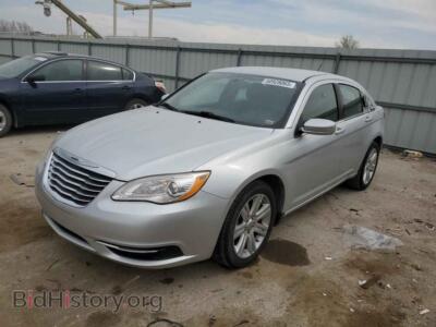2012 Chrysler 200 Touring, silver — VIN 1C3CCBBB5CN241711, Copart