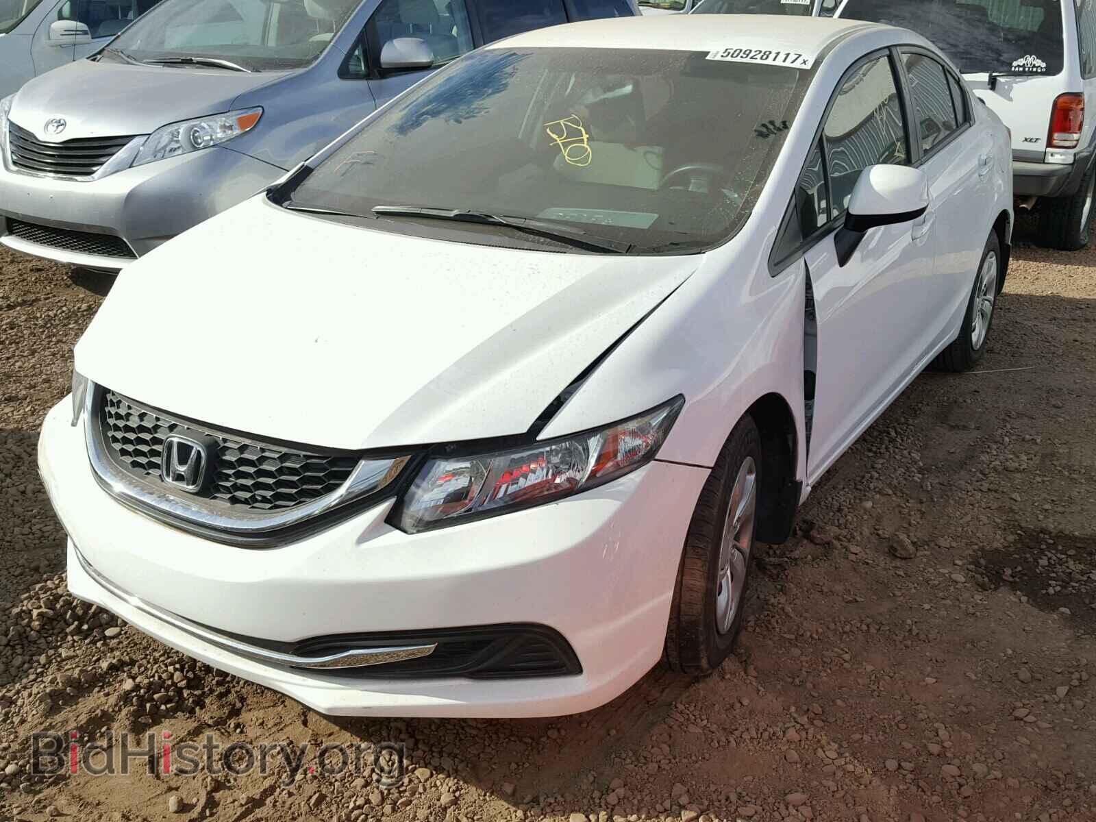 2013 HONDA CIVIC - VIN: 19XFB2F5XDE091911 - Фото 2