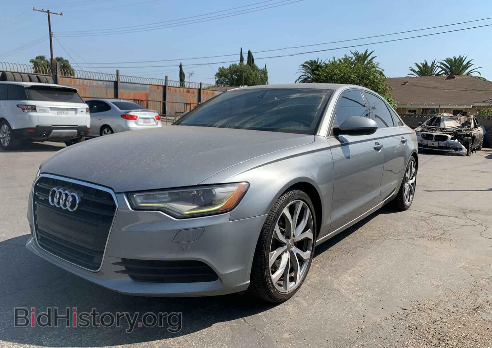 2014 AUDI A6 - VIN: WAUGFAFC4EN018352 - Фото 2