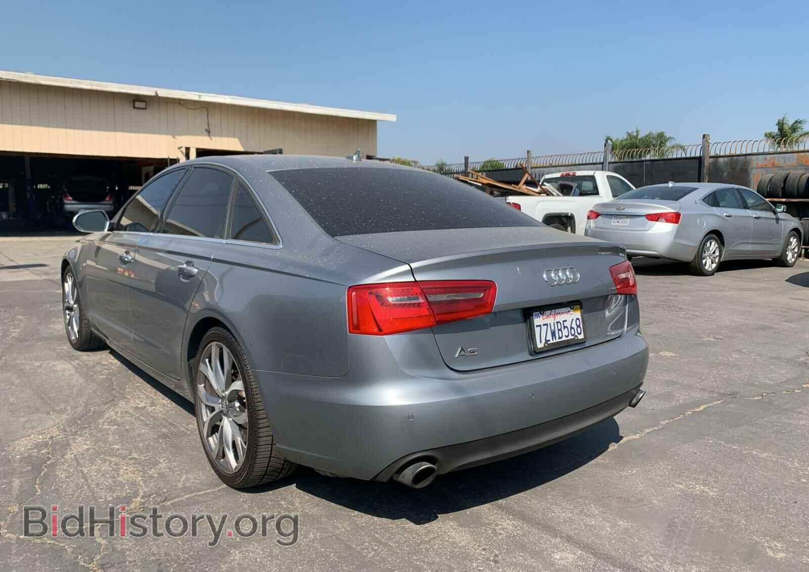 2014 AUDI A6 - VIN: WAUGFAFC4EN018352 - Фото 3