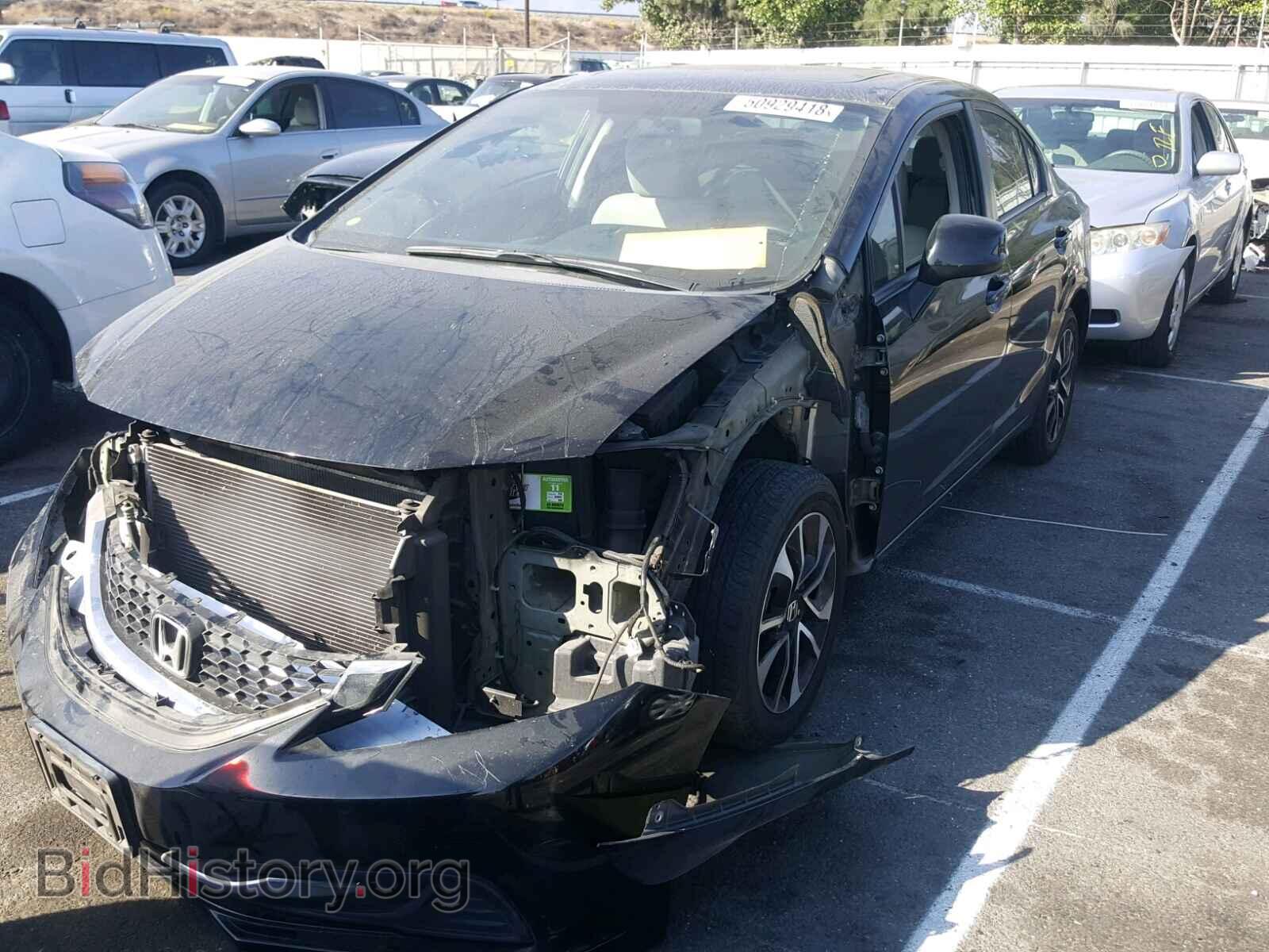2013 HONDA CIVIC - VIN: 19XFB2F85DE211642 - Фото 2