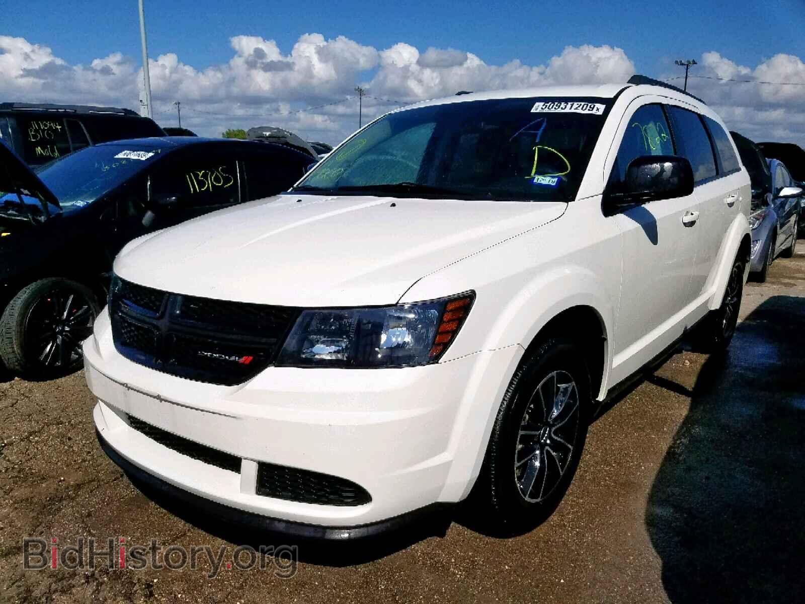 2017 DODGE JOURNEY SE - VIN: 3C4PDCAB5HT707615 - Фото 2