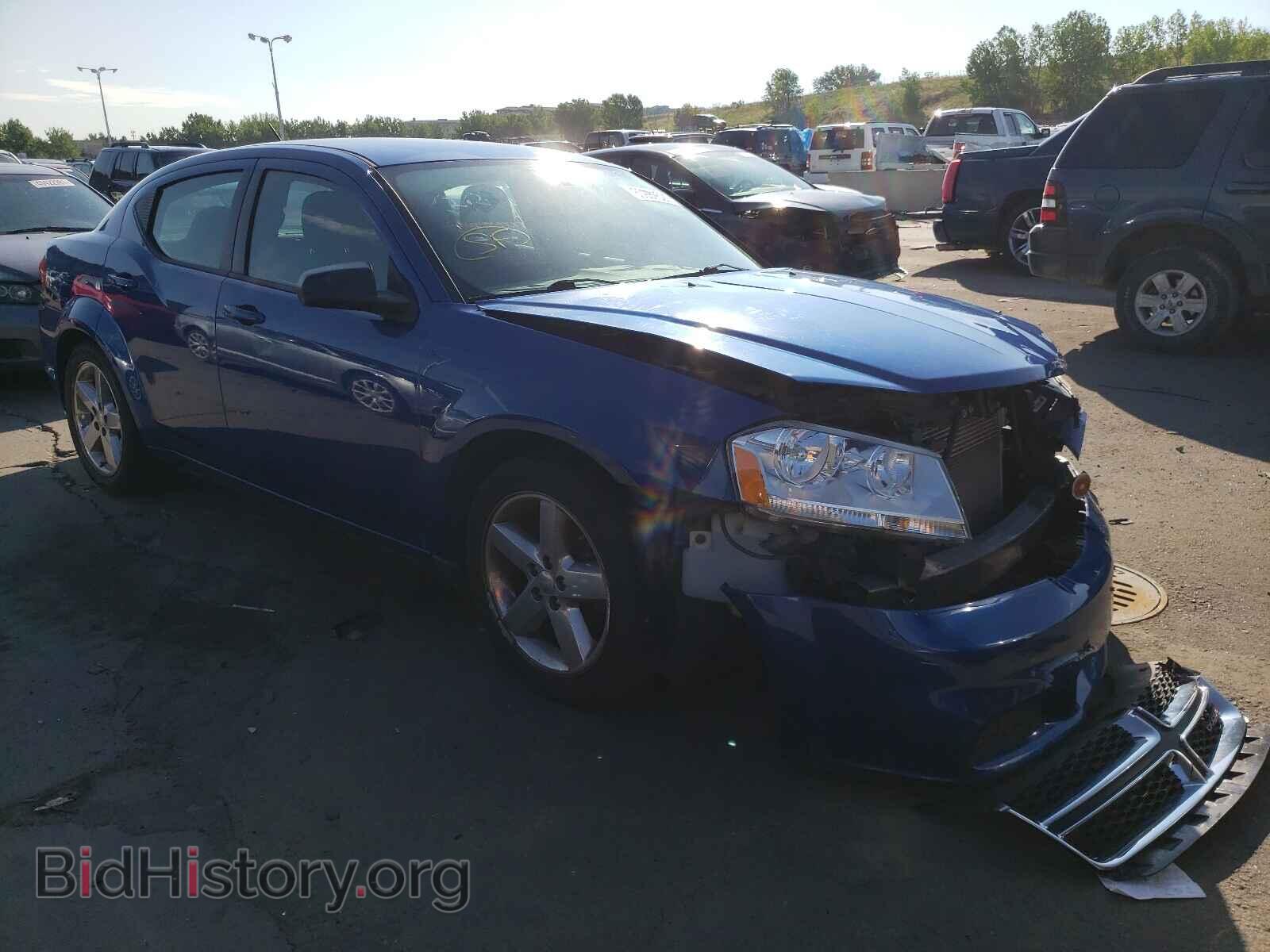 Фотография 1C3CDZAB2DN685332 - DODGE AVENGER 2013