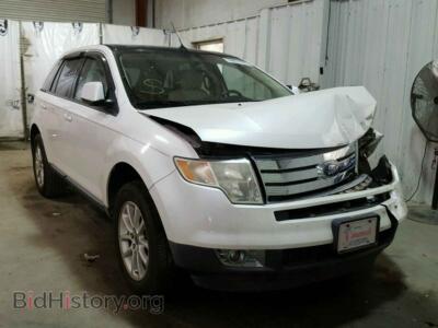 2009 Ford EDGE Edge SEL, белый — VIN 2FMDK38C19BA55396, Copart