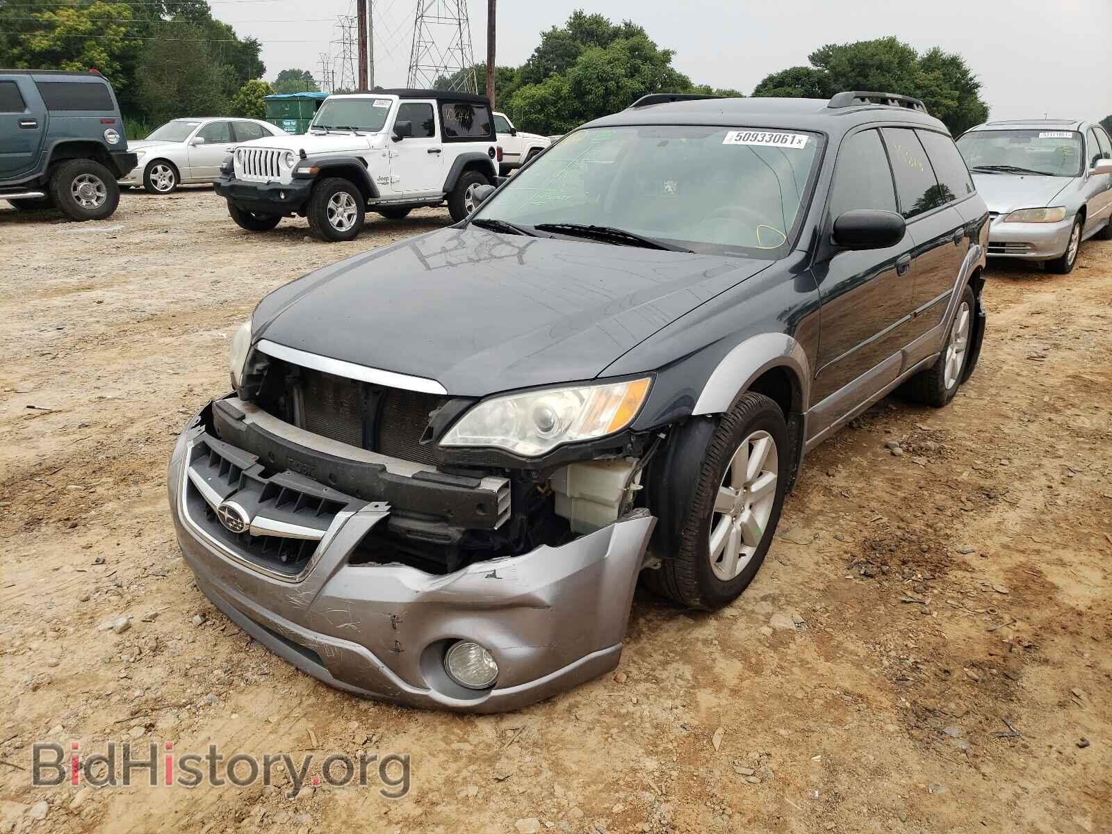 2009 SUBARU OUTBACK - VIN: 4S4BP61C697319502 - Фото 2