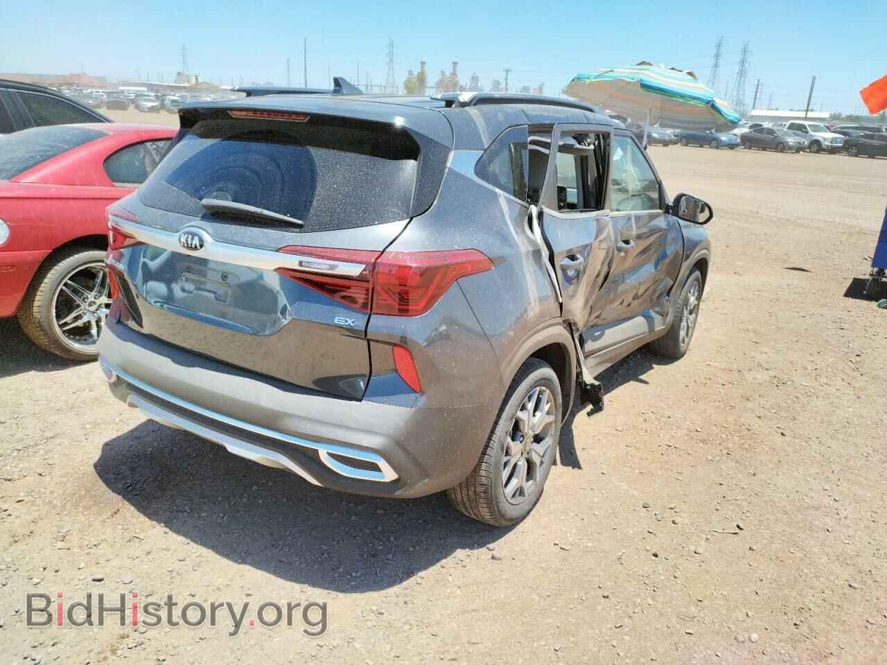 2021 KIA SELTOS - VIN: KNDERCAA6M7040830 - Фото 4