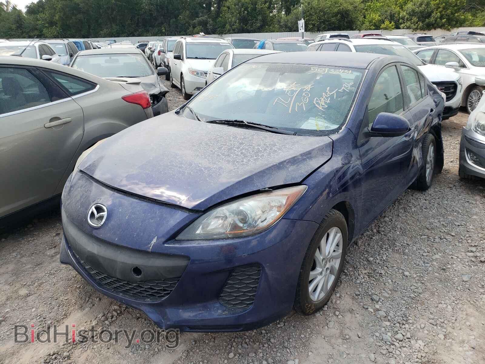 2012 MAZDA 3 - VIN: JM1BL1V77C1659963 - Фото 2