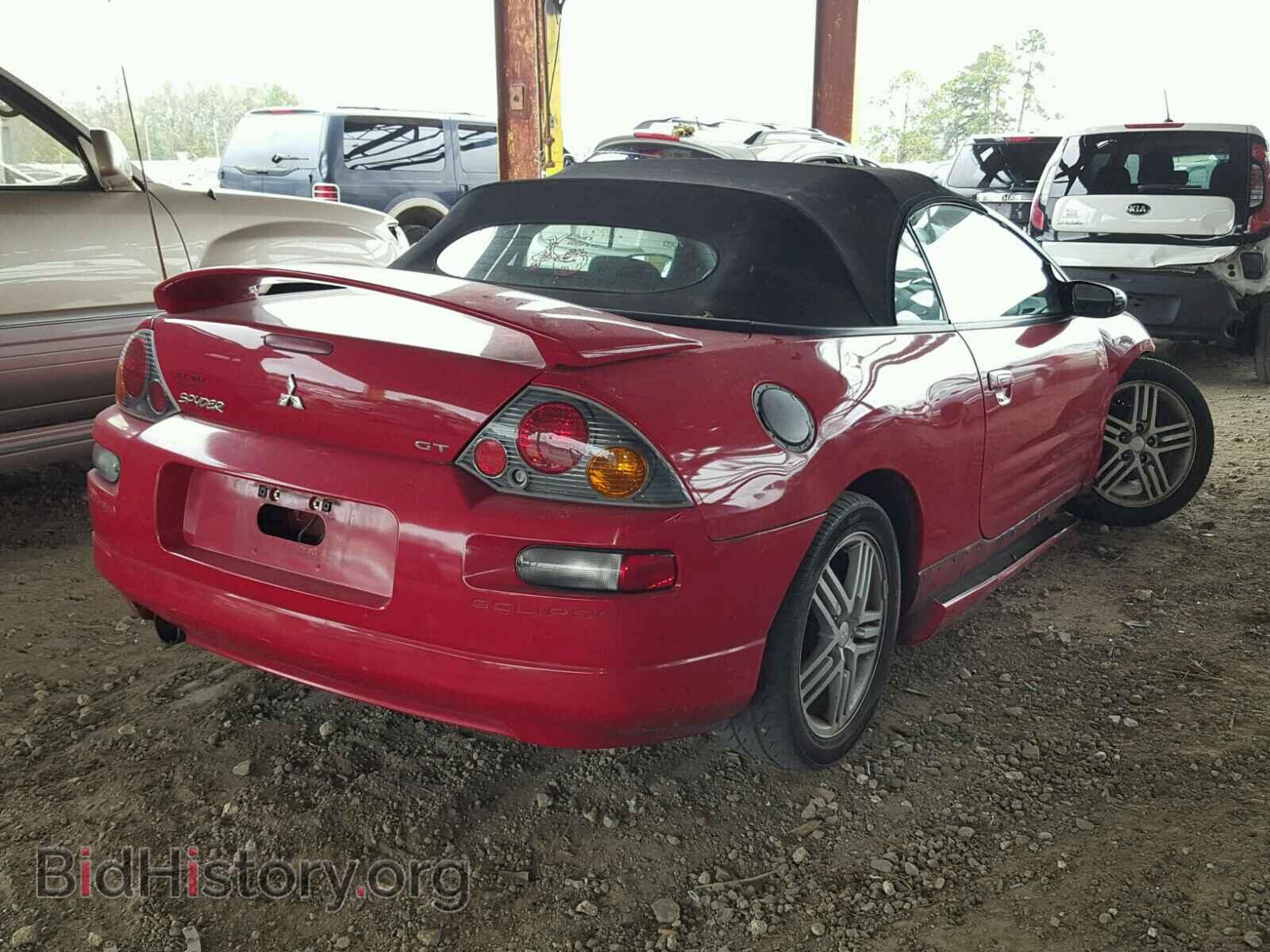 2003 MITSUBISHI ECLIPSE - VIN: 4A3AE55H43E107784 - Фото 4