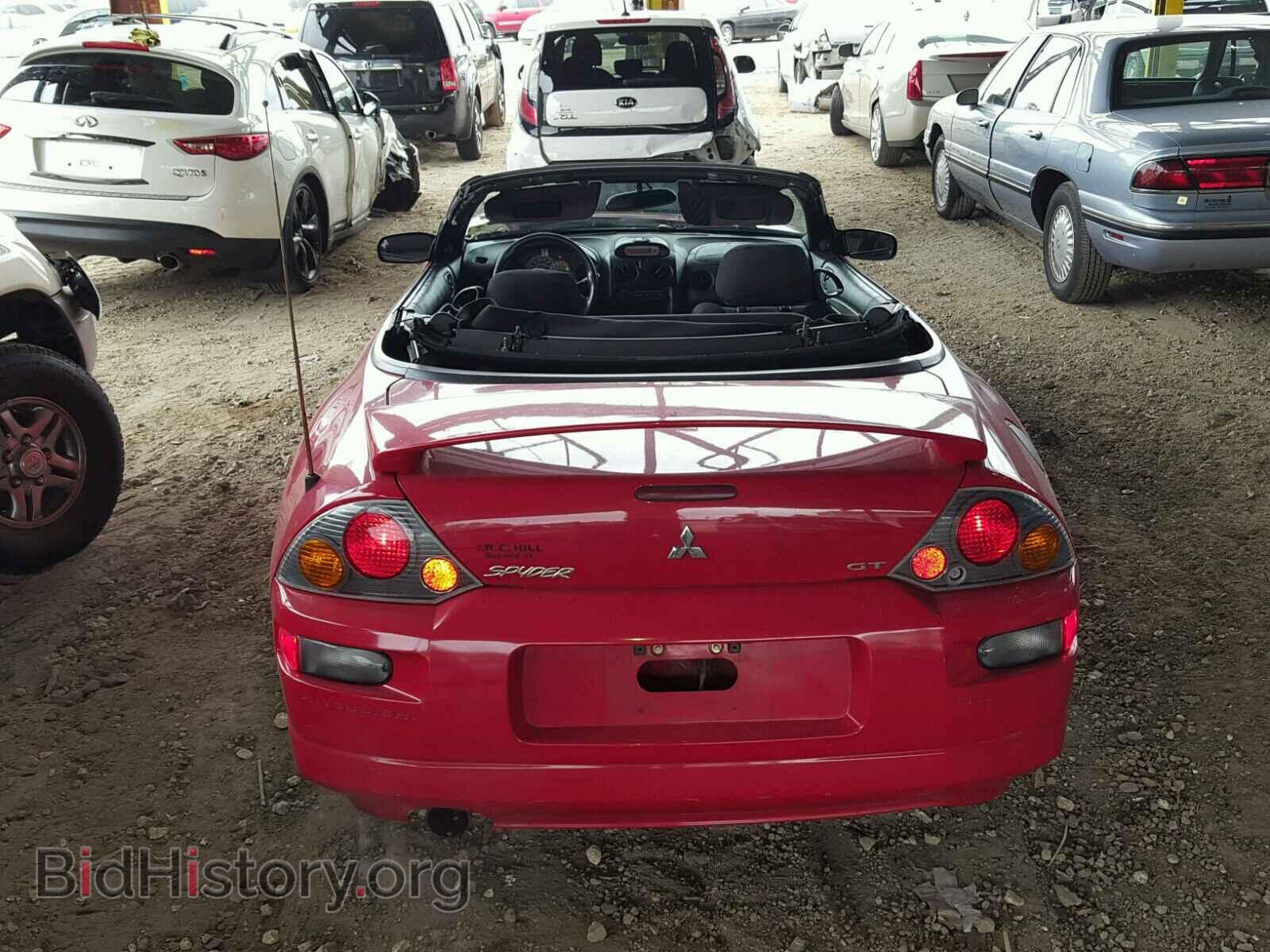 2003 MITSUBISHI ECLIPSE - VIN: 4A3AE55H43E107784 - Фото 9