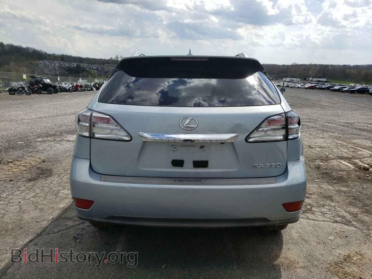 2011 LEXUS RX350 - VIN: 2T2BK1BA8BC096818 - Фото 6