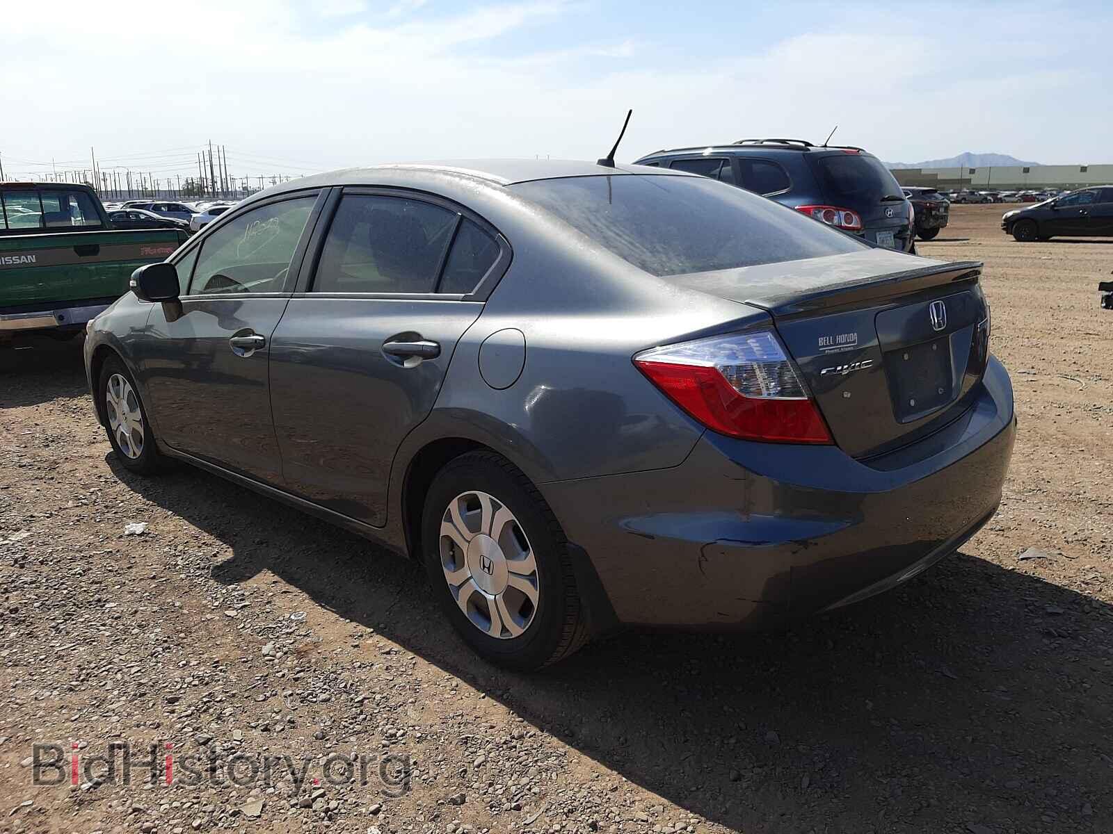 2012 HONDA CIVIC - VIN: JHMFB4F26CS004758 - Фото 3