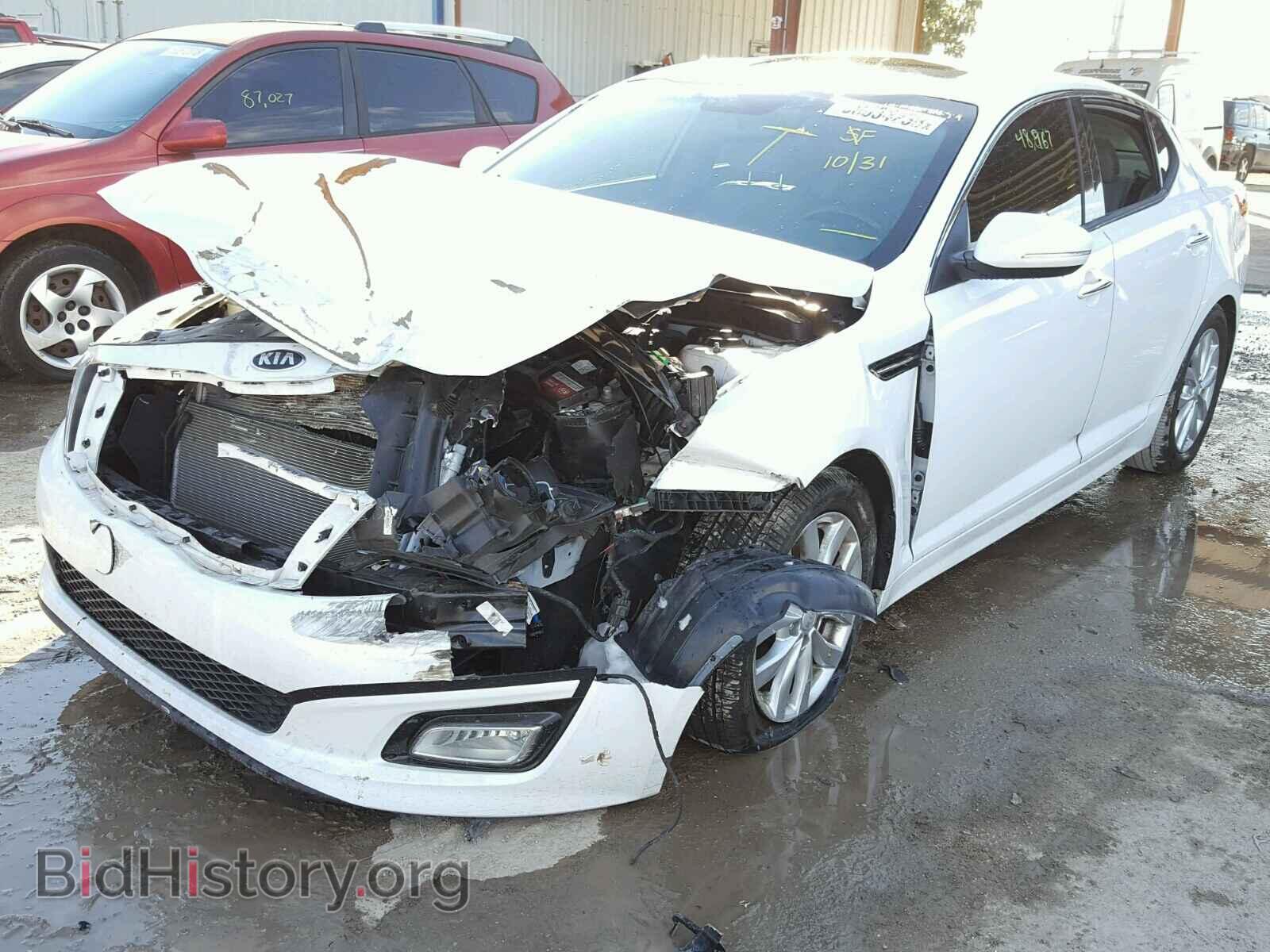 2014 KIA OPTIMA - VIN: 5XXGN4A77EG286311 - Фото 2