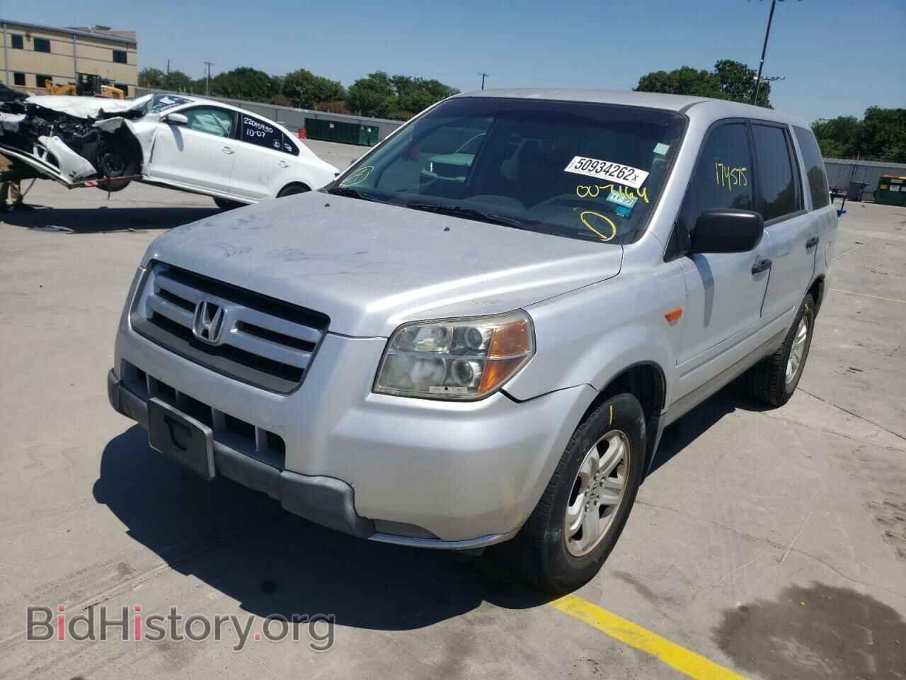 2007 HONDA PILOT - VIN: 5FNYF28107B007164 - Фото 2