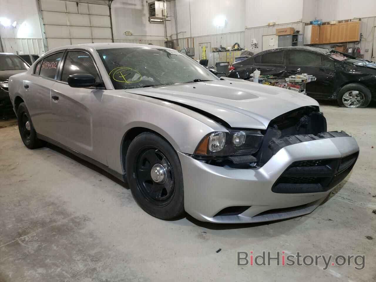 Photo 2C3CDXAT8DH642362 - DODGE CHARGER 2013