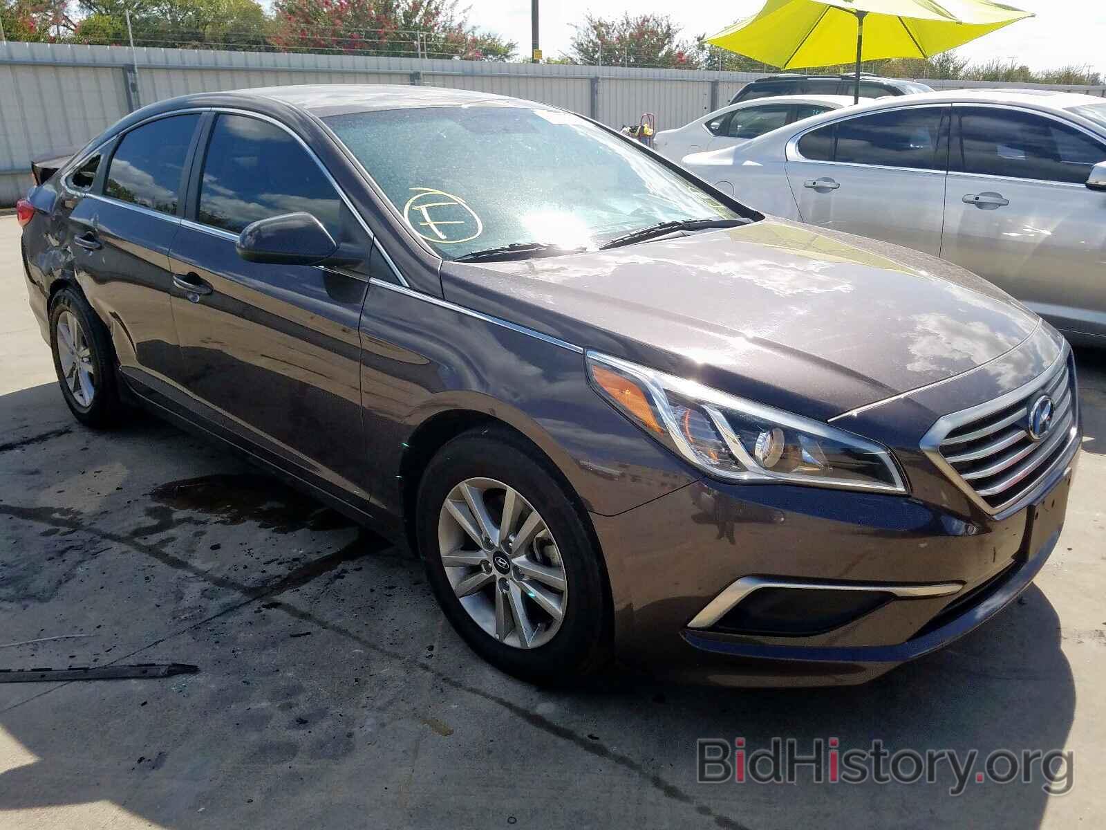 Photo 5NPE24AF6HH467626 - HYUNDAI SONATA 2017