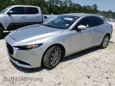 2019 Mazda 3 3 Preferre, silver — VIN JM1BPACL7K1109195, Copart