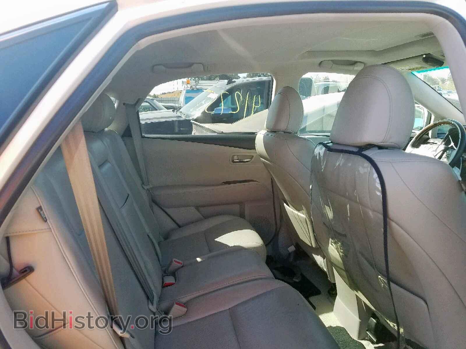2012 LEXUS RX 350 - VIN: 2T2BK1BA5CC139724 - Фото 6