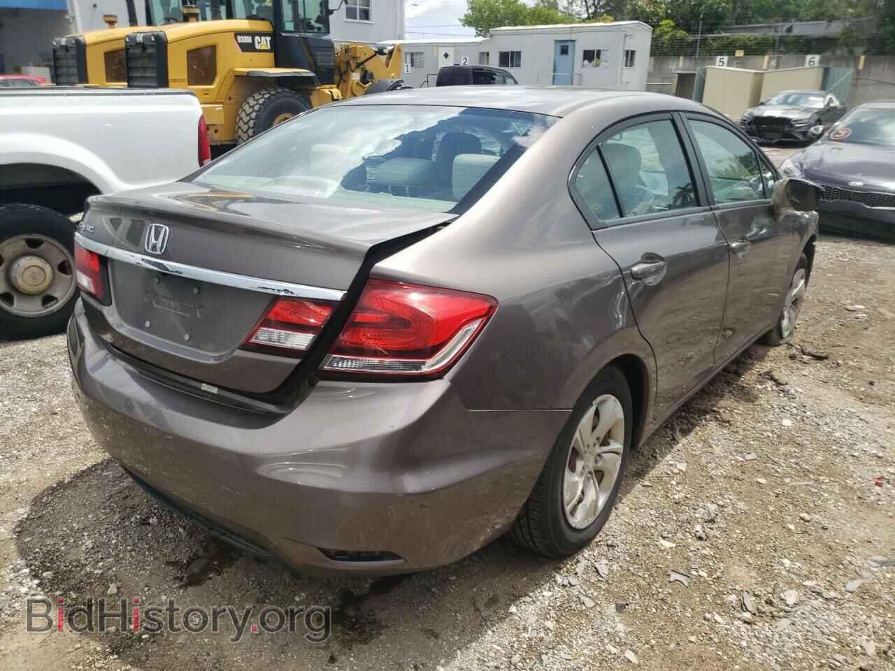 2013 HONDA CIVIC - VIN: 2HGFB2F56DH590369 - Фото 4