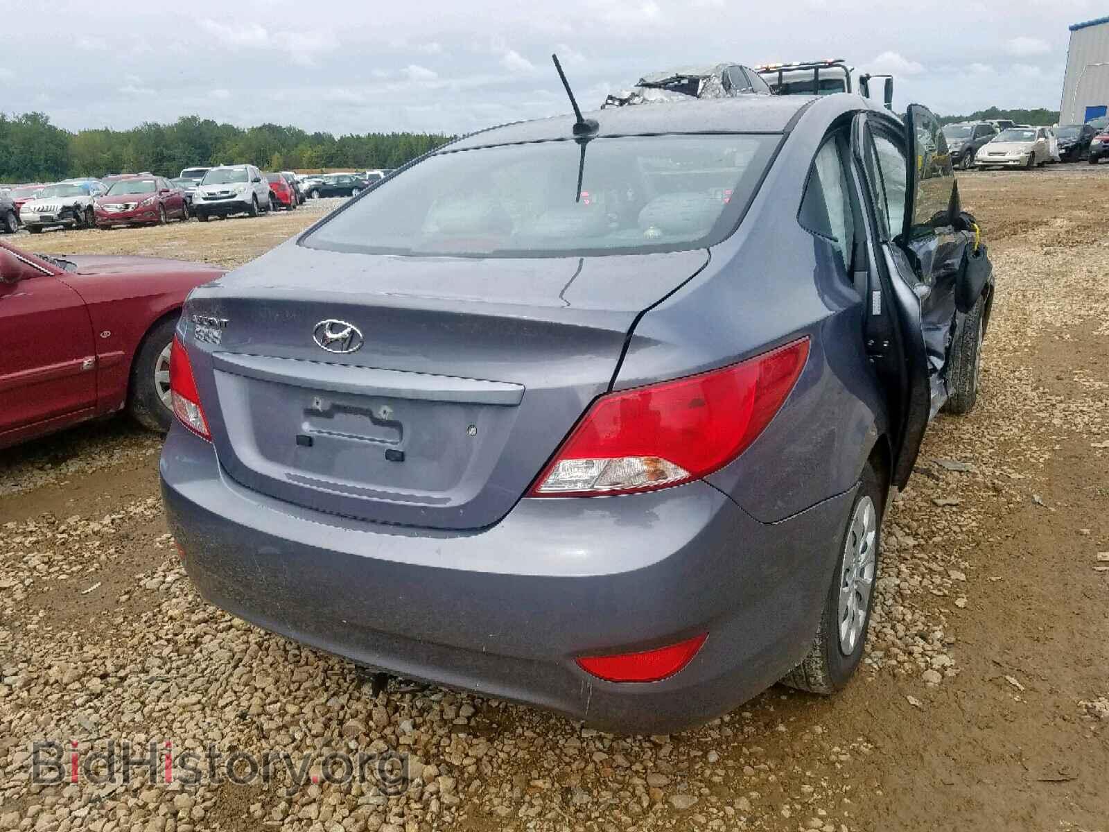 2017 HYUNDAI ACCENT - VIN: KMHCT4AE9HU282189 - Фото 4