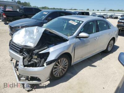 2017 Volkswagen PASSAT SE, серебристый — VIN 1VWBT7A33HC026486, Copart
