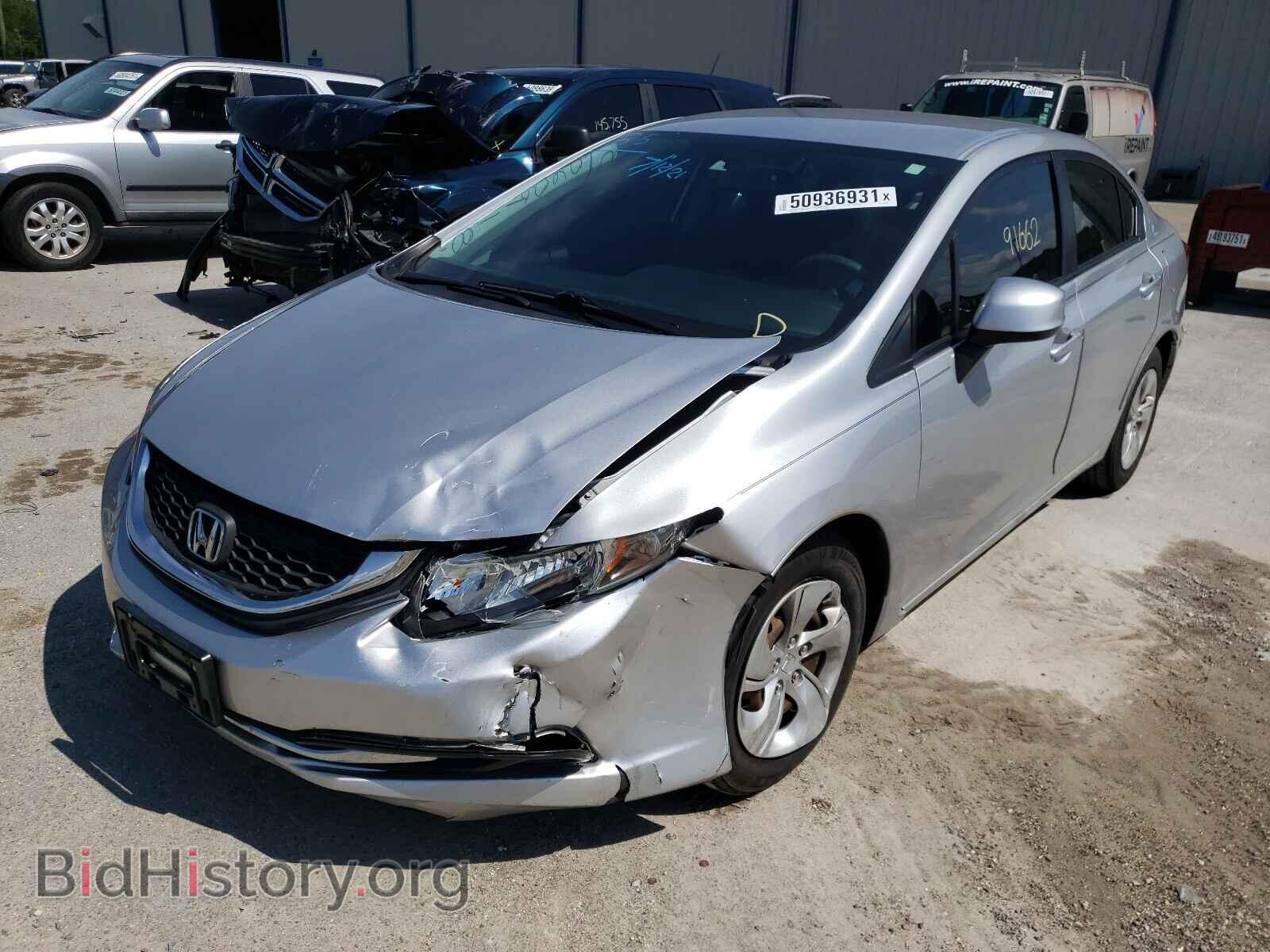 2013 HONDA CIVIC - VIN: 19XFB2F51DE060918 - Фото 2
