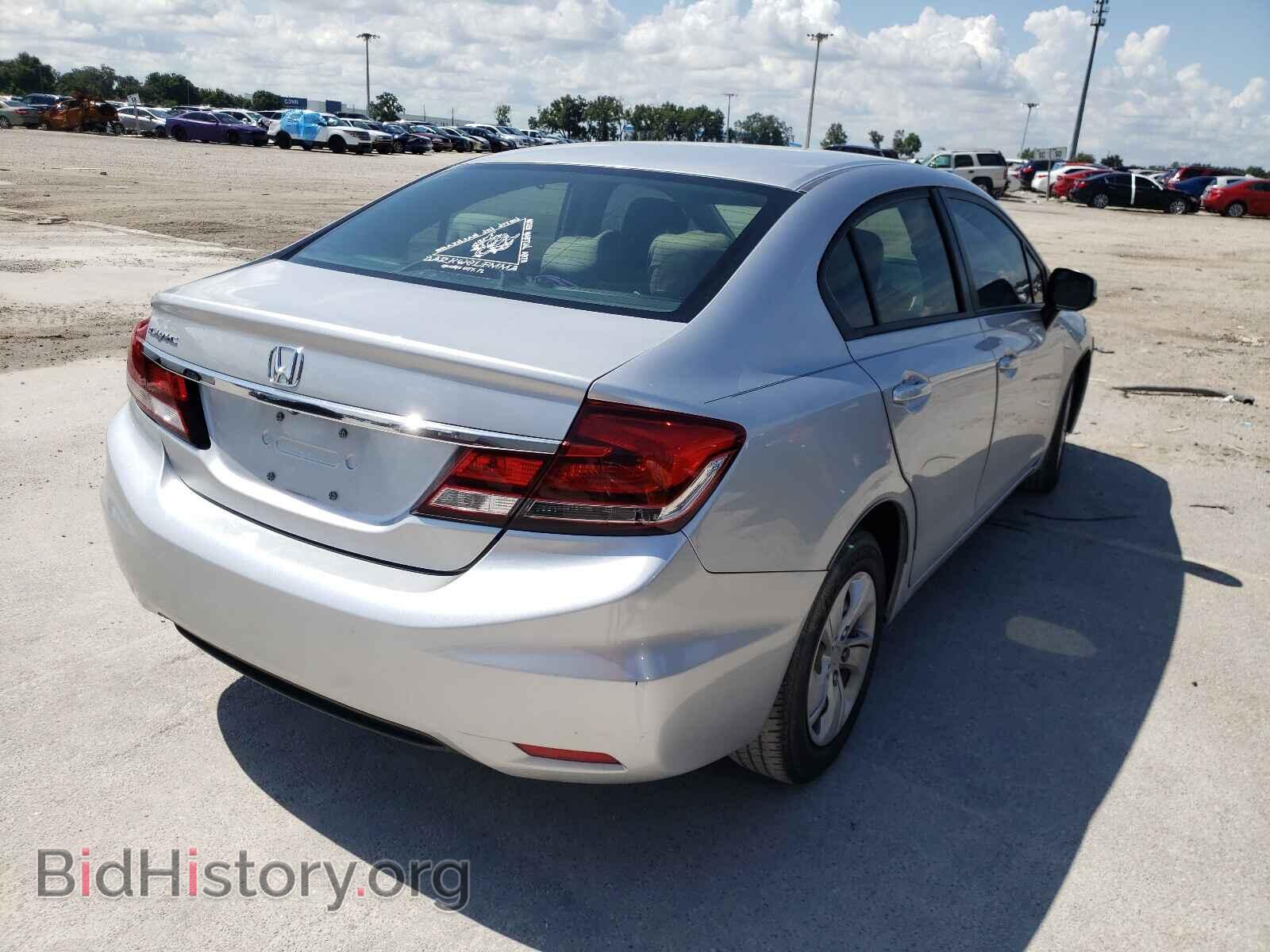 2013 HONDA CIVIC - VIN: 19XFB2F51DE060918 - Фото 4