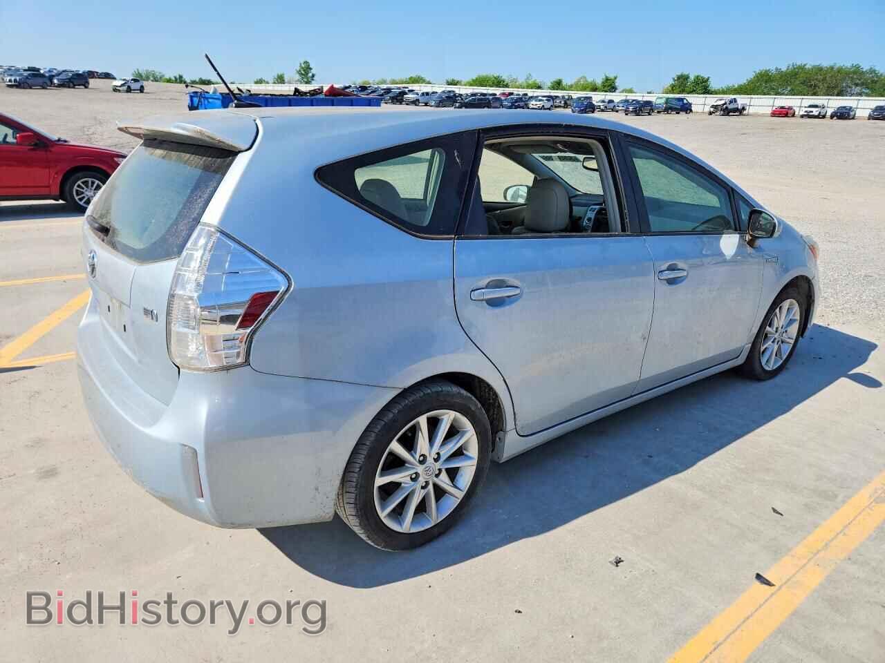 2012 TOYOTA PRIUS - VIN: JTDZN3EU4C3062624 - Фото 3