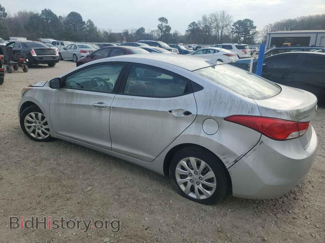 2012 HYUNDAI ELANTRA - VIN: 5NPDH4AE8CH070686 - Фото 2