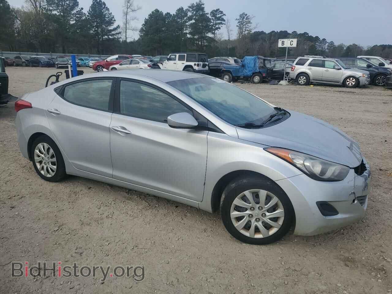 2012 HYUNDAI ELANTRA - VIN: 5NPDH4AE8CH070686 - Фото 4