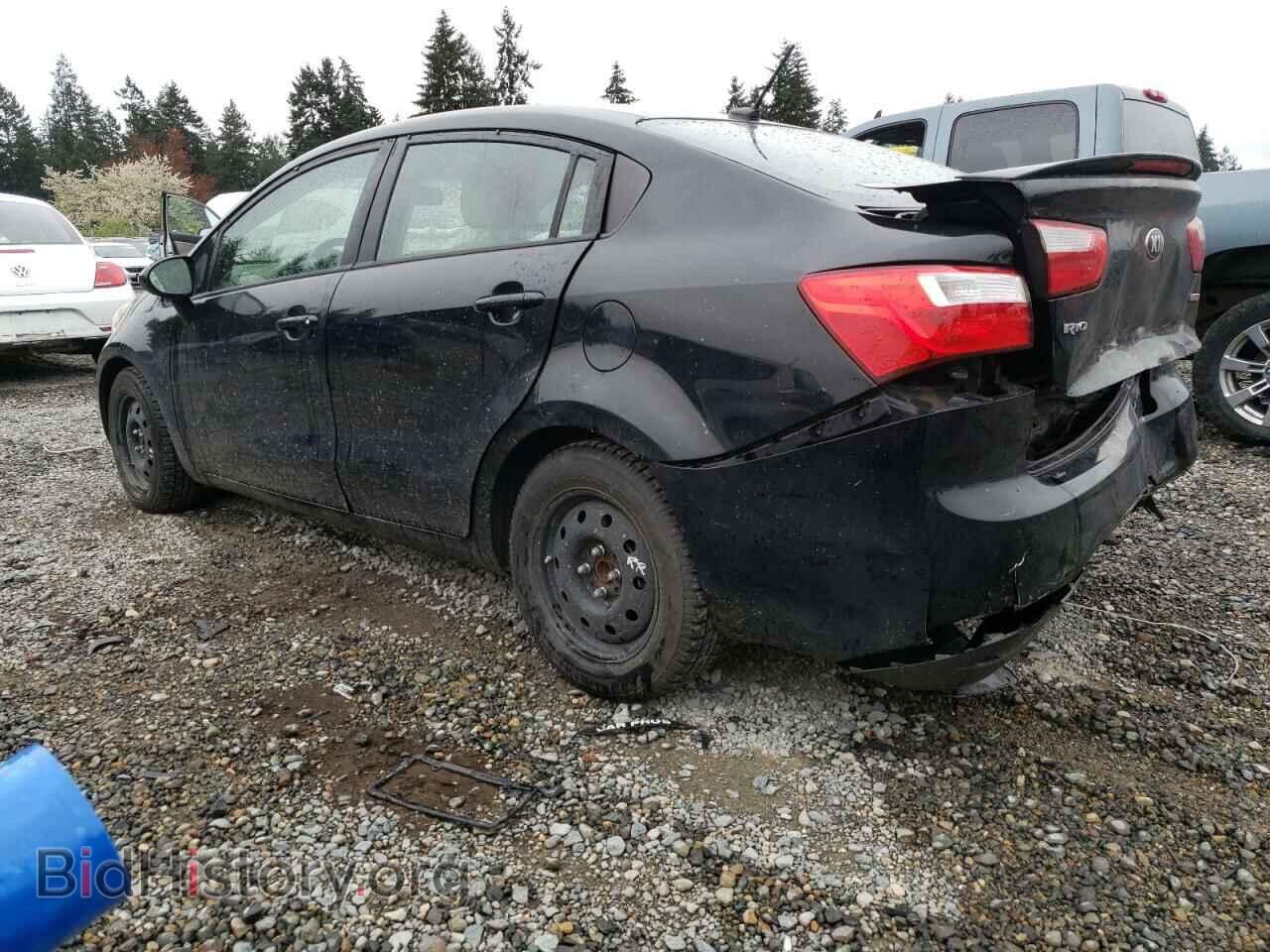 2014 KIA RIO - VIN: KNADM4A30E6353832 - Фото 2