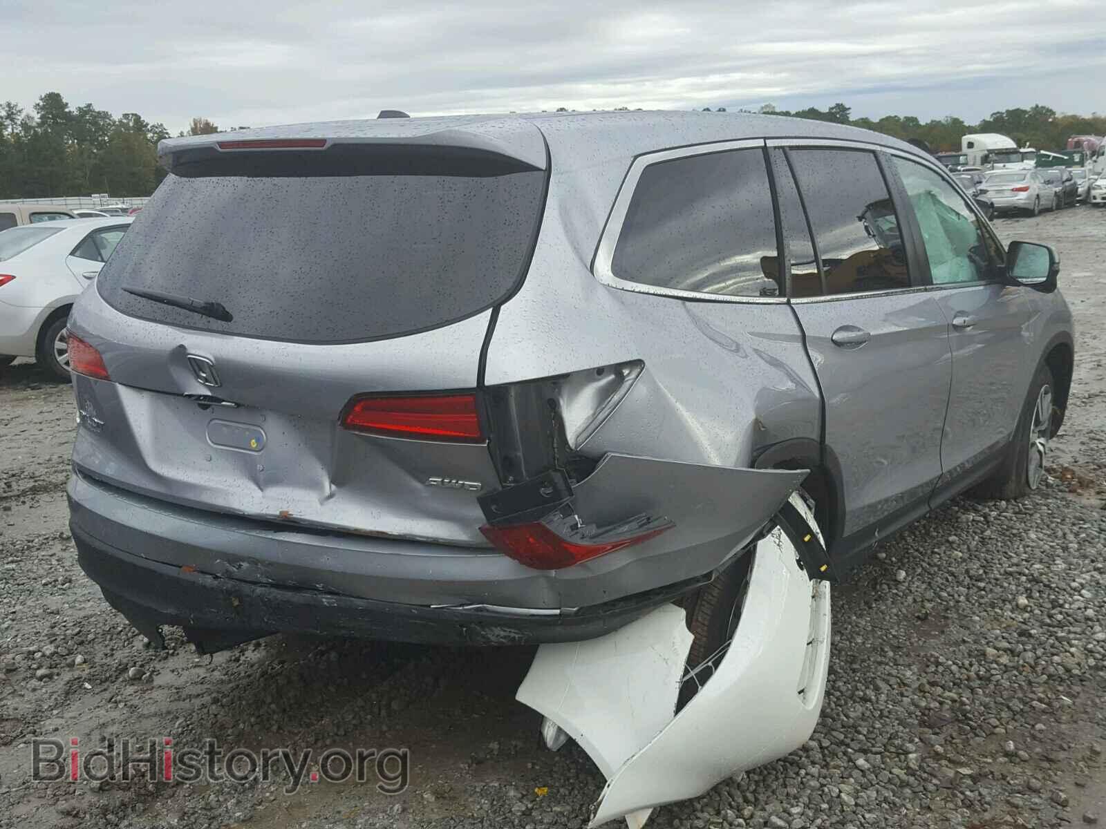 2017 HONDA PILOT EXL - VIN: 5FNYF6H85HB021566 - Фото 4