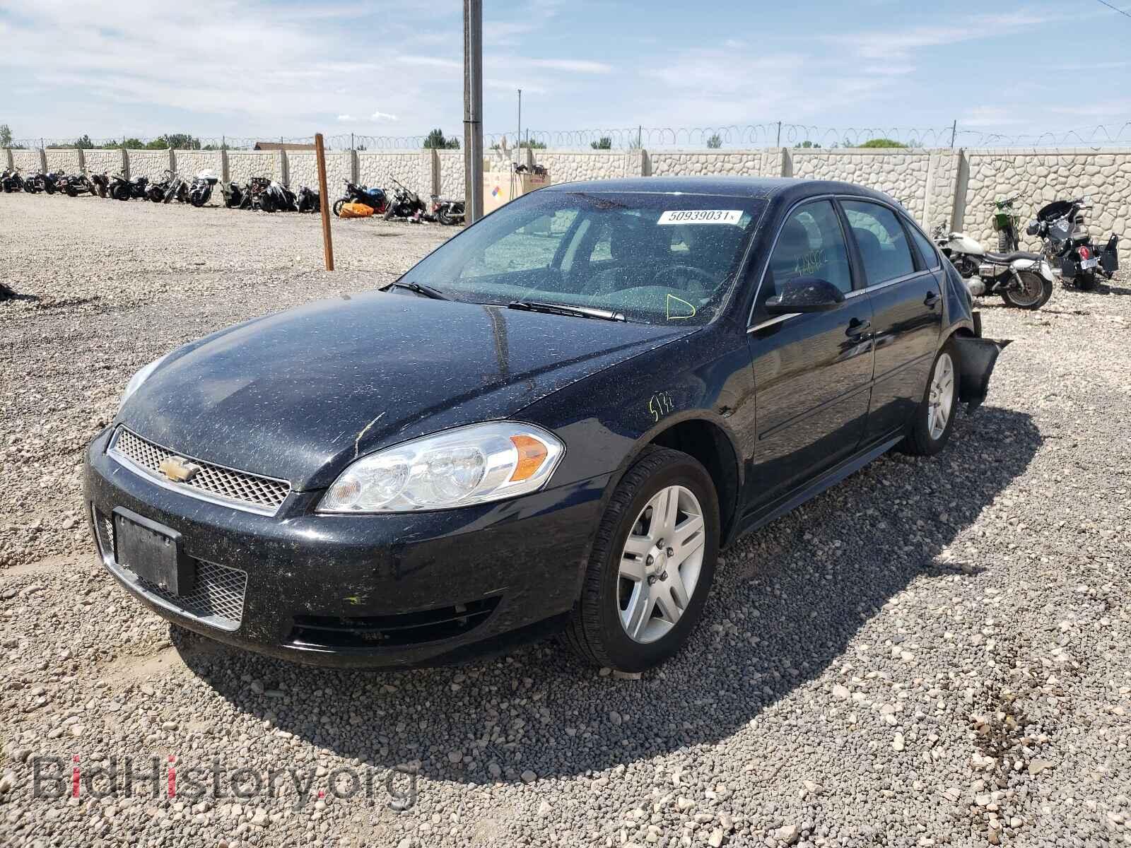 2012 CHEVROLET IMPALA - VIN: 2G1WG5E35C1201559 - Фото 2