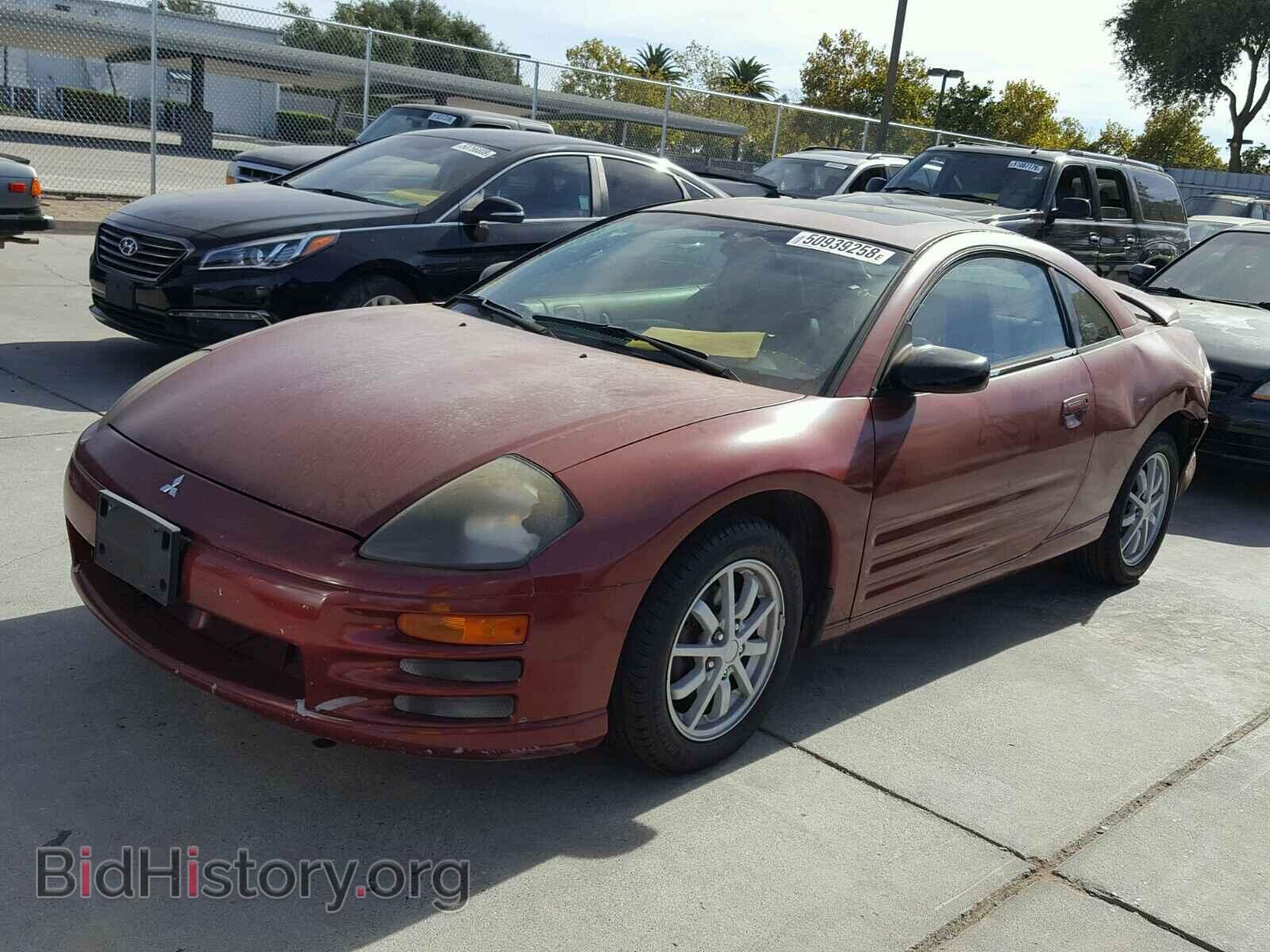 2002 MITSUBISHI ECLIPSE - VIN: 4A3AC44G32E080150 - Фото 2