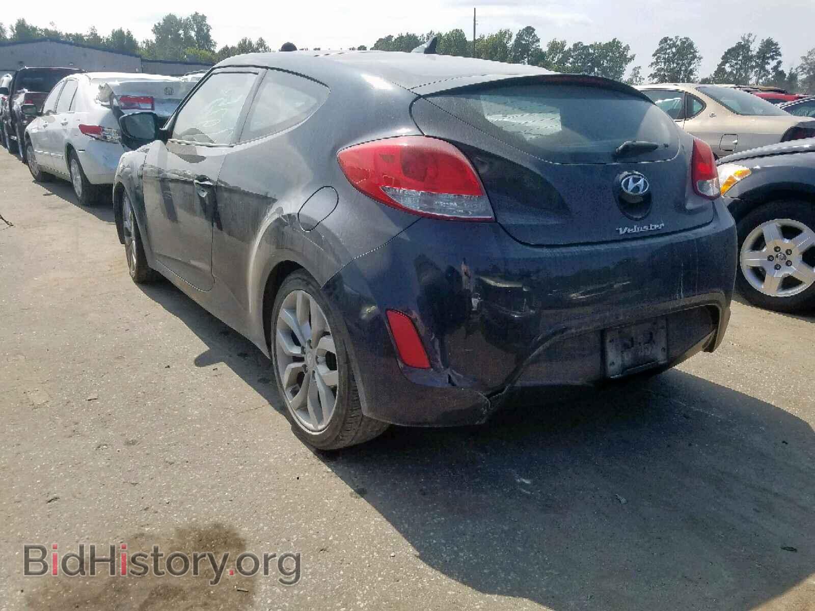 2013 HYUNDAI VELOSTER - VIN: KMHTC6AD1DU106251 - Фото 3