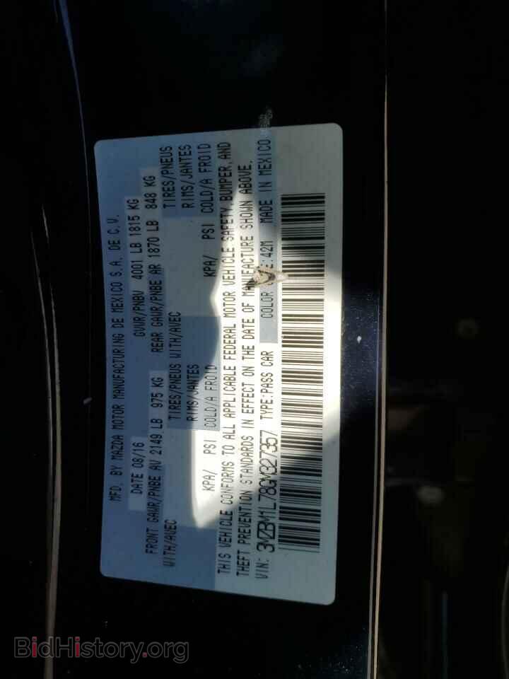 2016 MAZDA 3 - VIN: 3MZBM1L78GM327357 - Фото 12