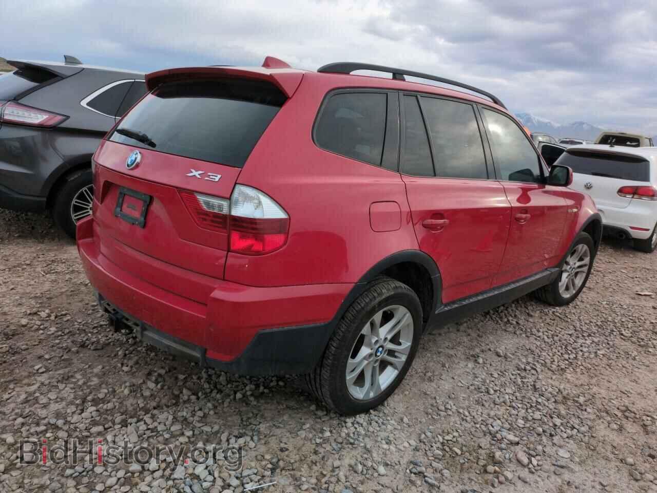 2008 BMW X3 - VIN: WBXPC93408WJ19932 - Фото 3